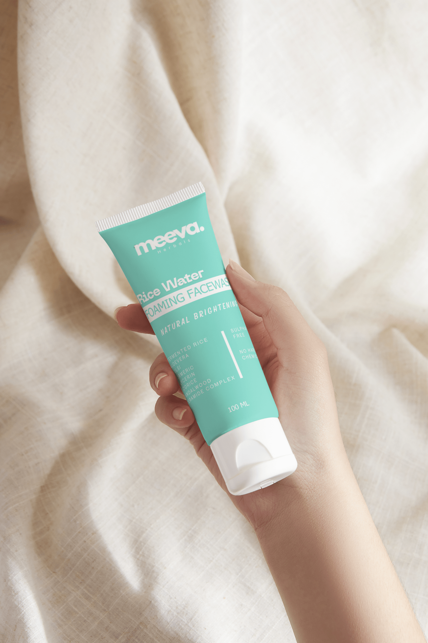 ricewater_foaming_facewash - meeva_herbals